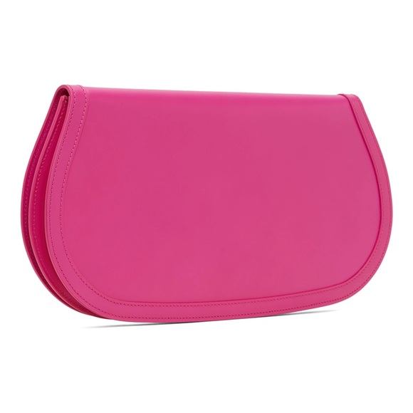 VERSACE Pink Greca Goddess Clutch - Picture 2 of 10